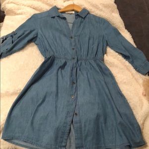 Light denim dress